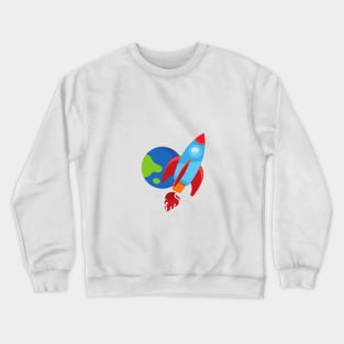 Kids cartoon design Crewneck Sweatshirt